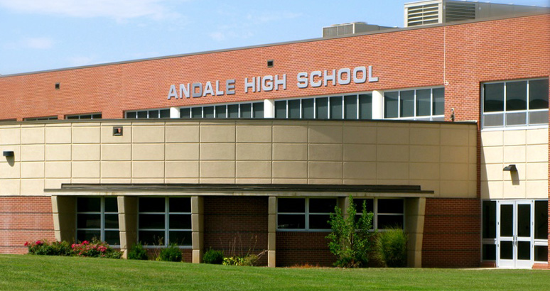 school rounded front